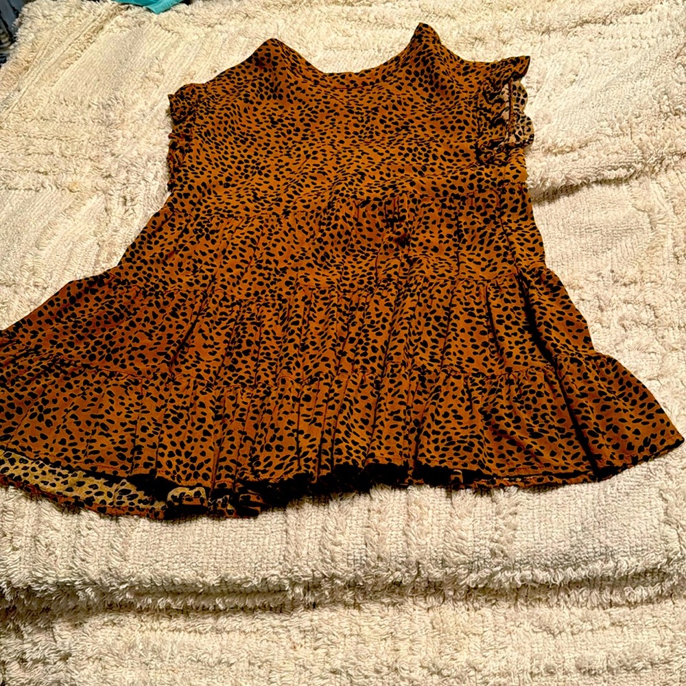 Baby doll animal print vibrant colo